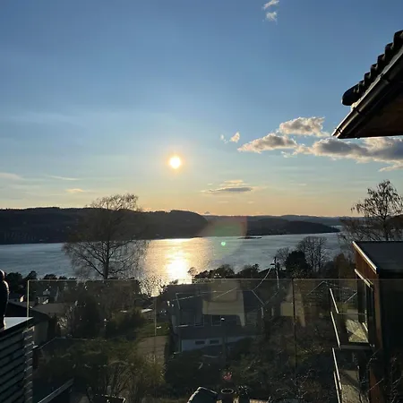 House With Stunning Views - Close To Center And * Drøbak